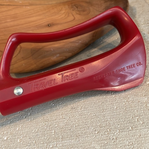 Vintage Florsheim Shoe Keeper Travel Tree Rochester Shoe Tree Split Toe #4 Cedar - Picture 5 of 6